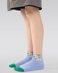 5 Pack Kids Ankle Socks Animal Town Cute Animal Pattern Playful