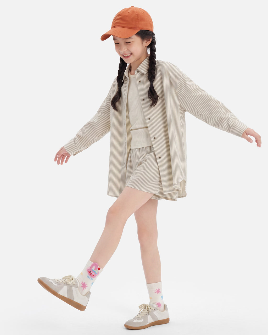 5 Pack Kids Bunny Cotton Crew Socks