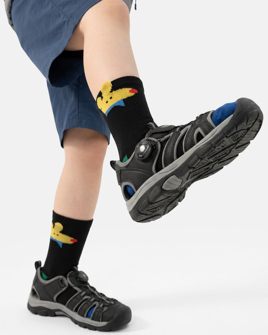 5 Pack Kids Colorful 3D Puppy Cotton Crew Socks