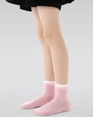 5 Pack Kids Crew Socks Sweet Bunny Princess Mesh Breathable Cute Socks