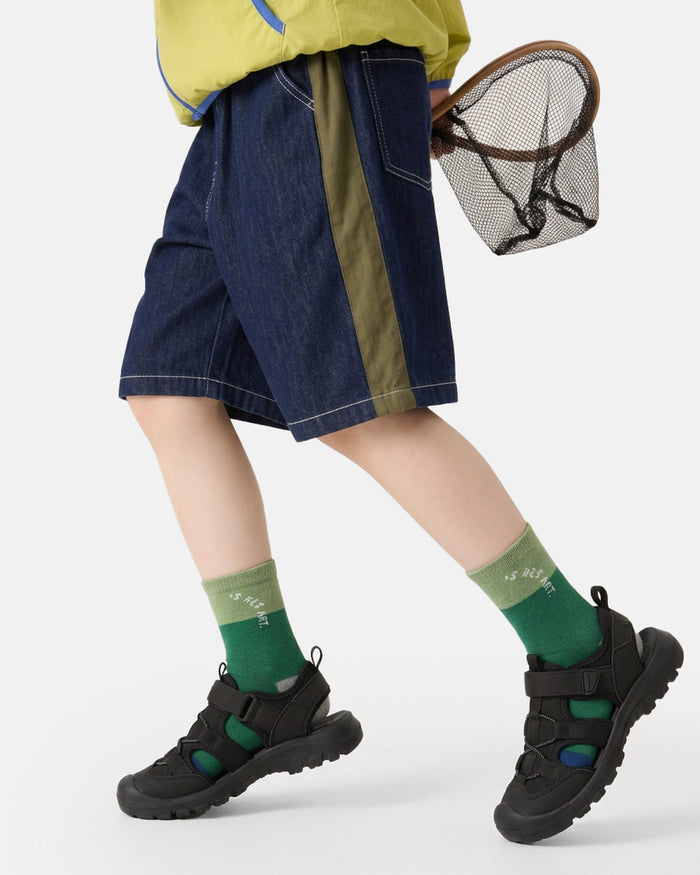5 Pack Kids Graphic Cotton Crew Socks