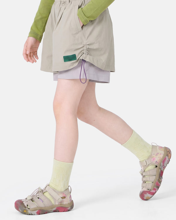 5 Pack Kids Pastel Textured Crew Socks