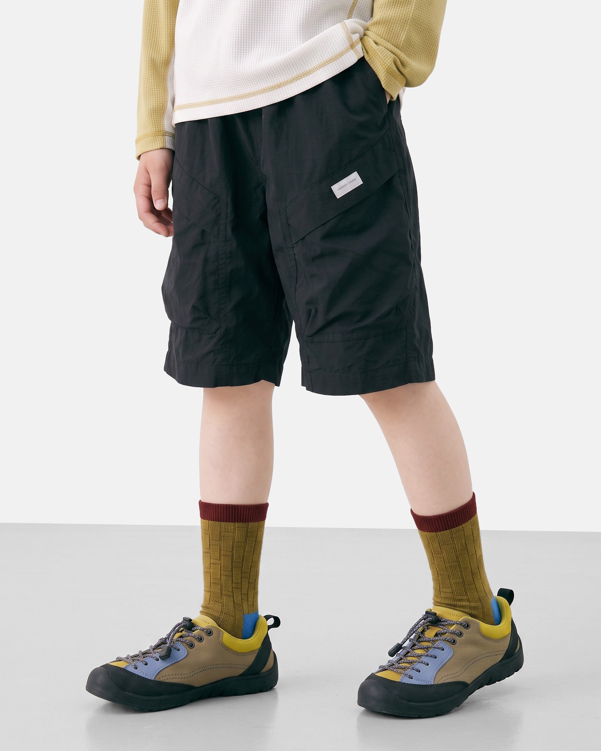 5 Pack Kids Retro Ribbed Crew Socks