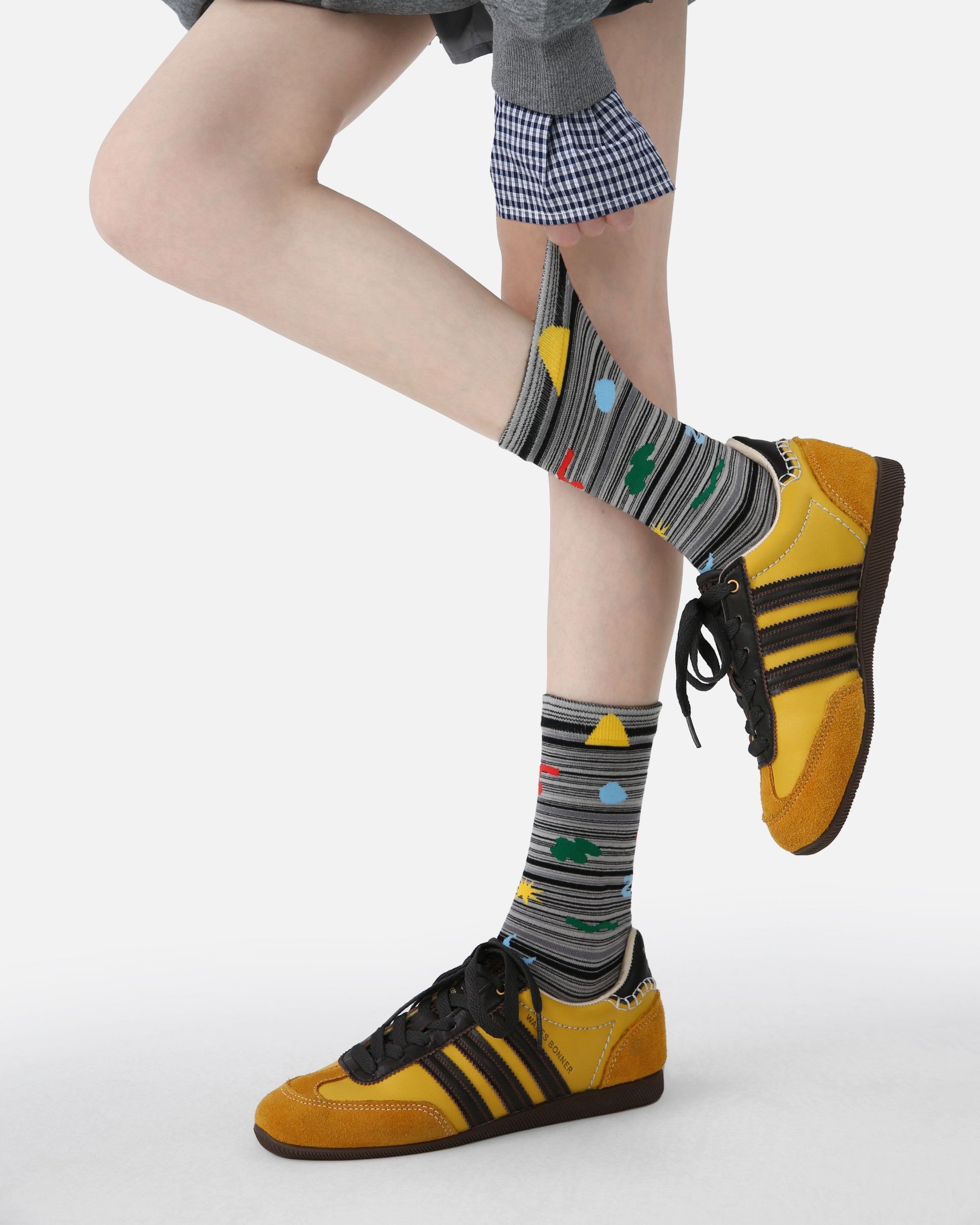 5 Pack Whimsical Cartoon Cotton Crew Socks