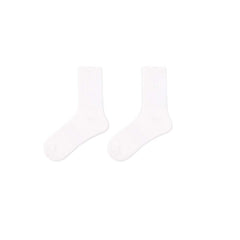 Sweetnana Women & Men Seamless Socks, Black and White,Soft, Comfort, Breathable, Casual , Crew Socks for Adults.