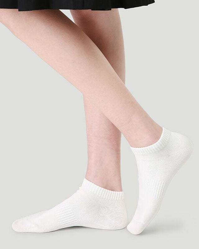 Unisex 棉質隱形襪 無縫低筒 柔軟透氣 休閒款
