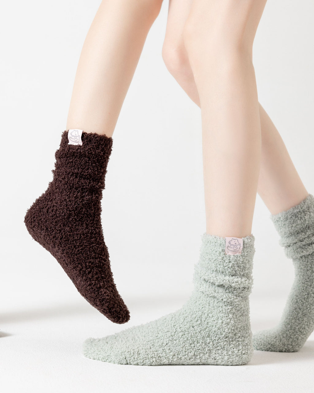 Cozy Cloud Slouchy Fuzzy Crew Socks