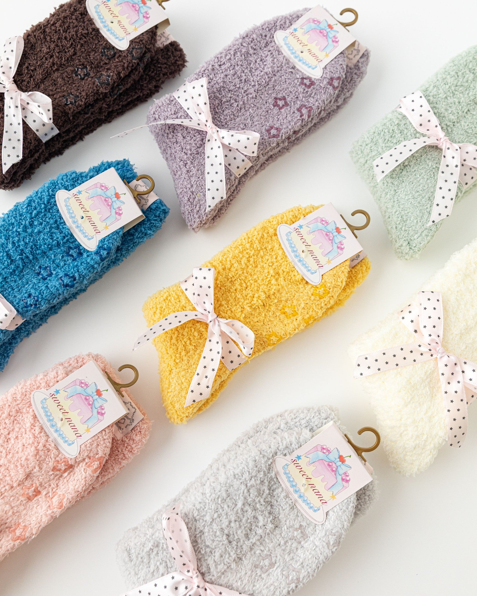 Cozy Cloud Slouchy Fuzzy Crew Socks