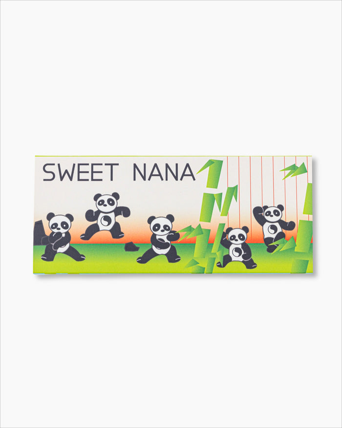 Cute Kung Fu Panda Illustrated Gift Box for Socks Packaging