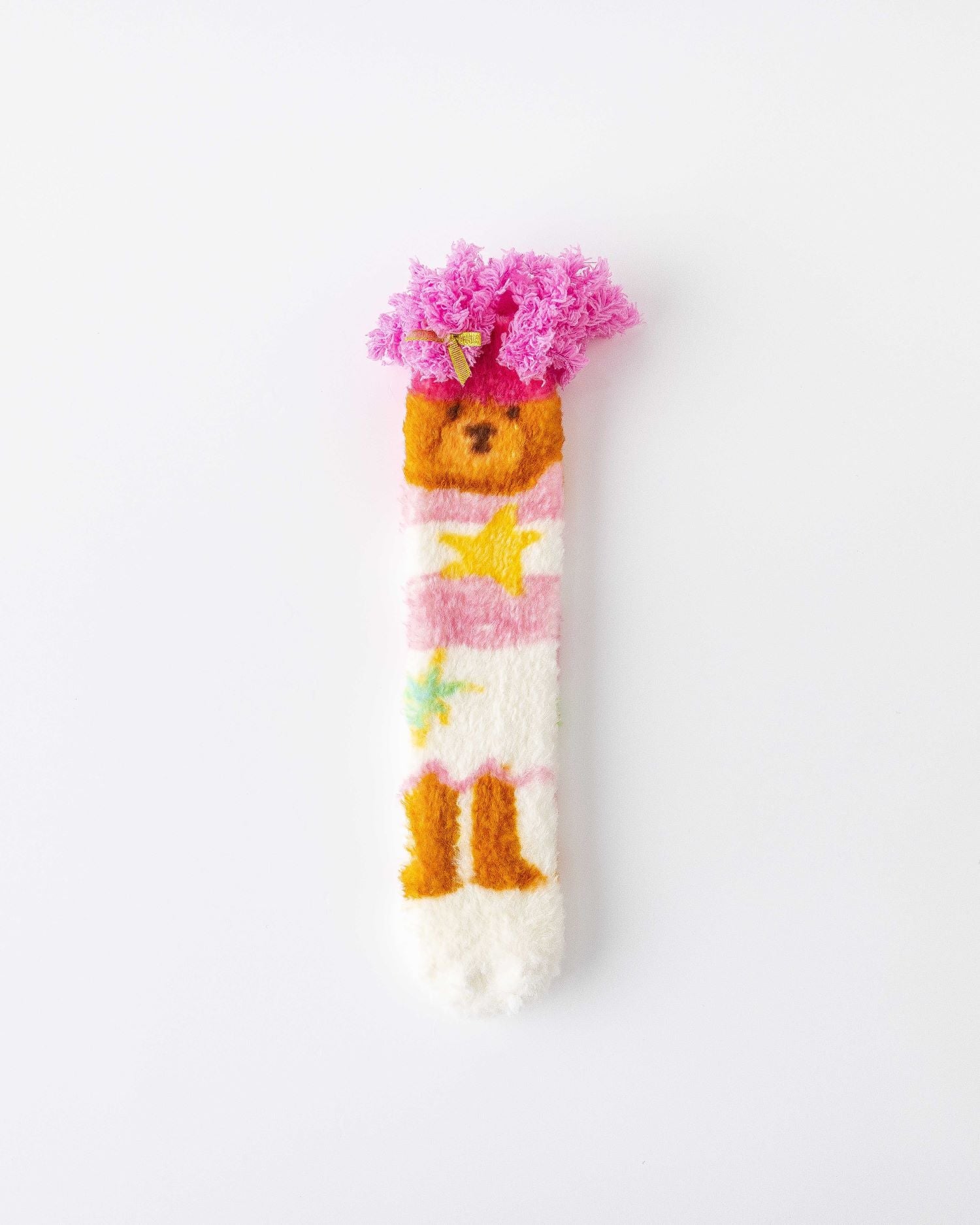 趣味中筒襪子卡通狗系列毛絨舒適保暖室內襪子