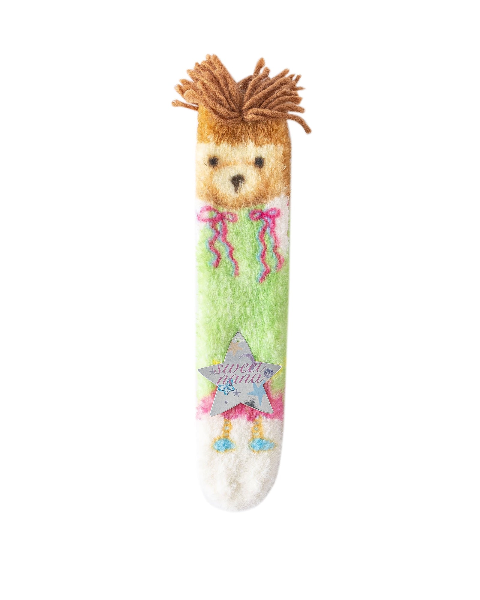 Funny Crew Socks Cartoon Dog Series Fuzzy Warm Cozy Indoor Socks
