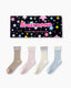 Gift Box Set Star Mesh Cuff Socks