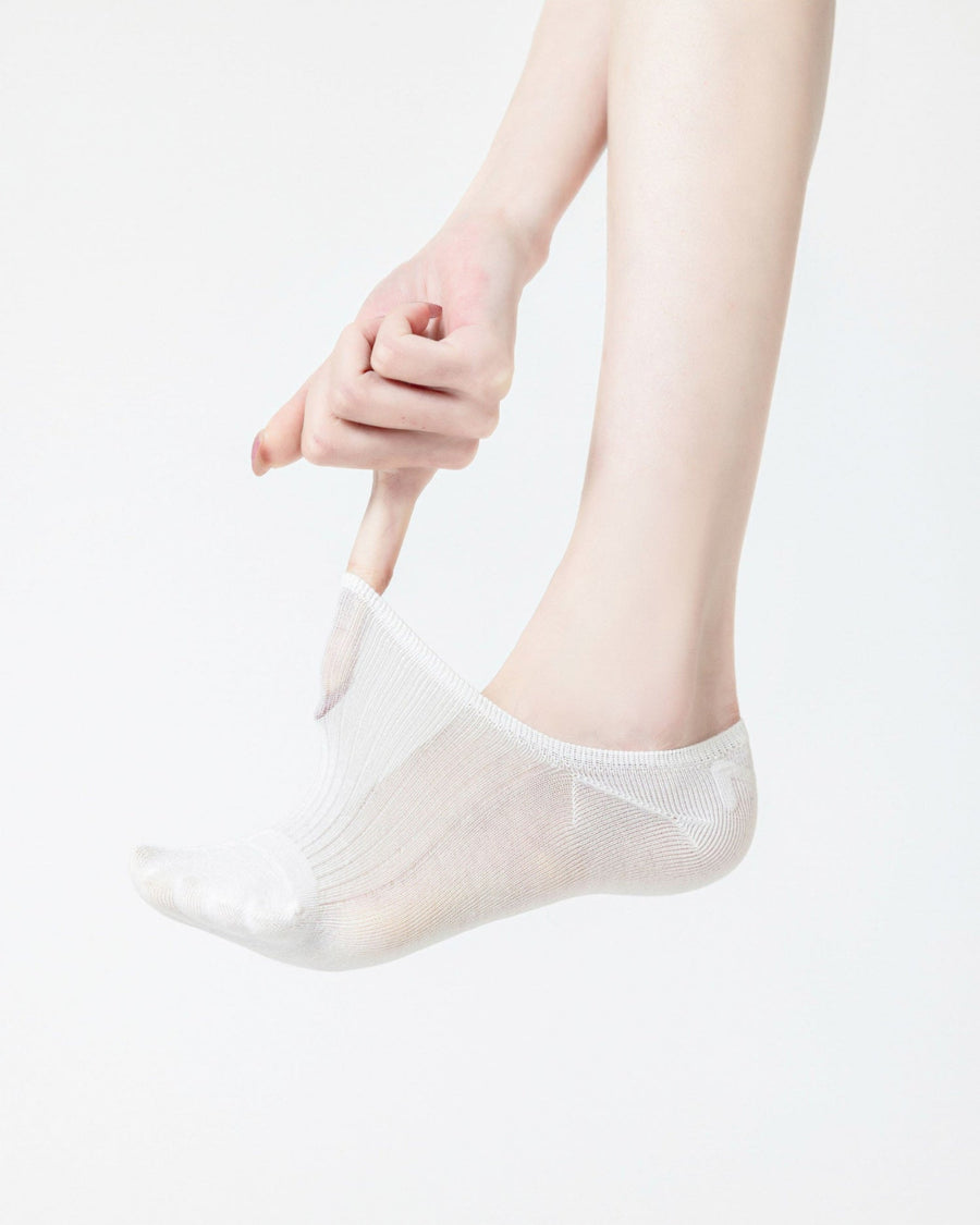 Gift Box Set Womens No-Show Socks Mulberry Silk Blend Cooling Comfortable Fashion Styling - SWEET NANA