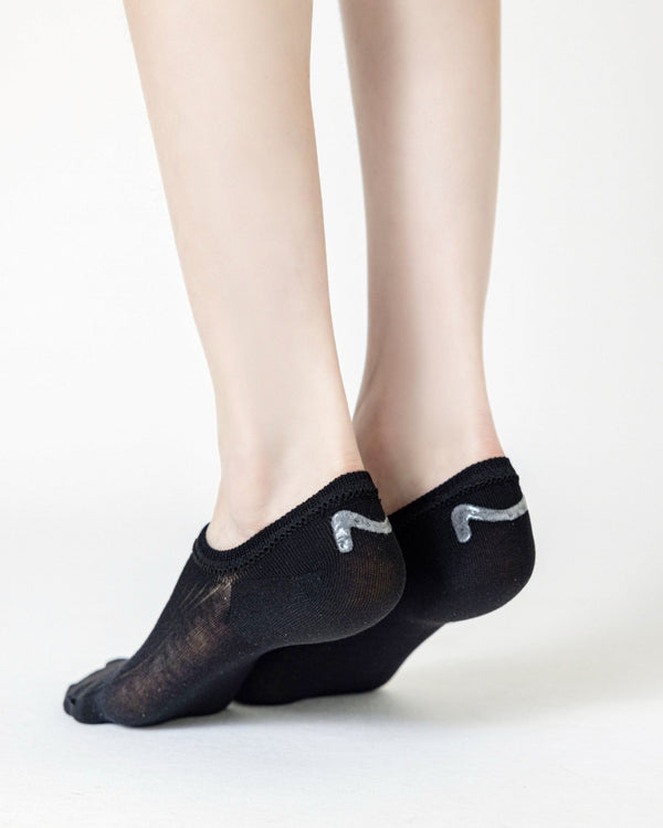 Gift Box Set Womens No-Show Socks Mulberry Silk Blend Cooling Comfortable Fashion Styling - SWEET NANA