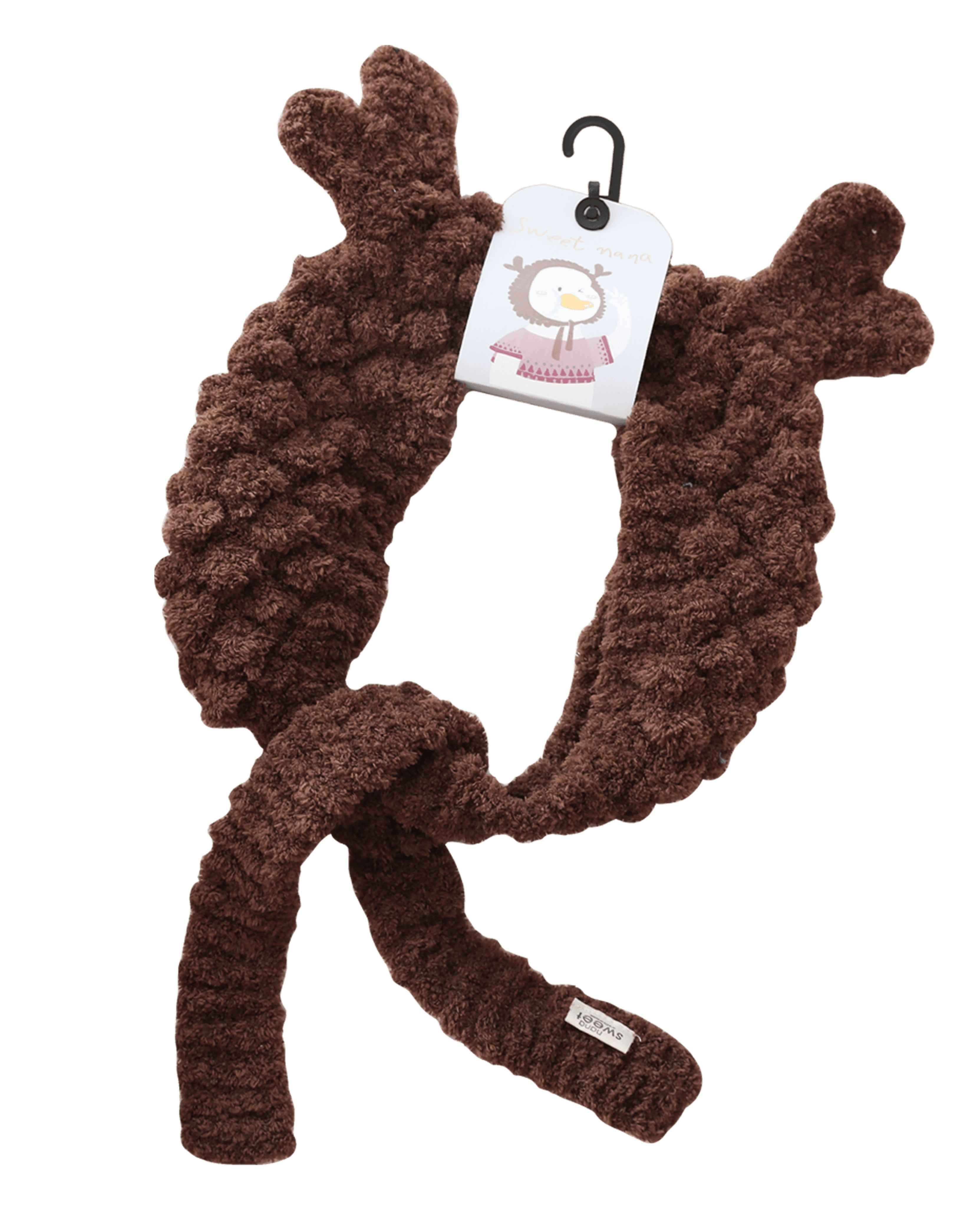 Handmade Coral Velvet Earmuffs 3D Animal Ear Cute Warm Headwear