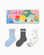 Kids Gift Box Butterfly Bow Cotton Socks