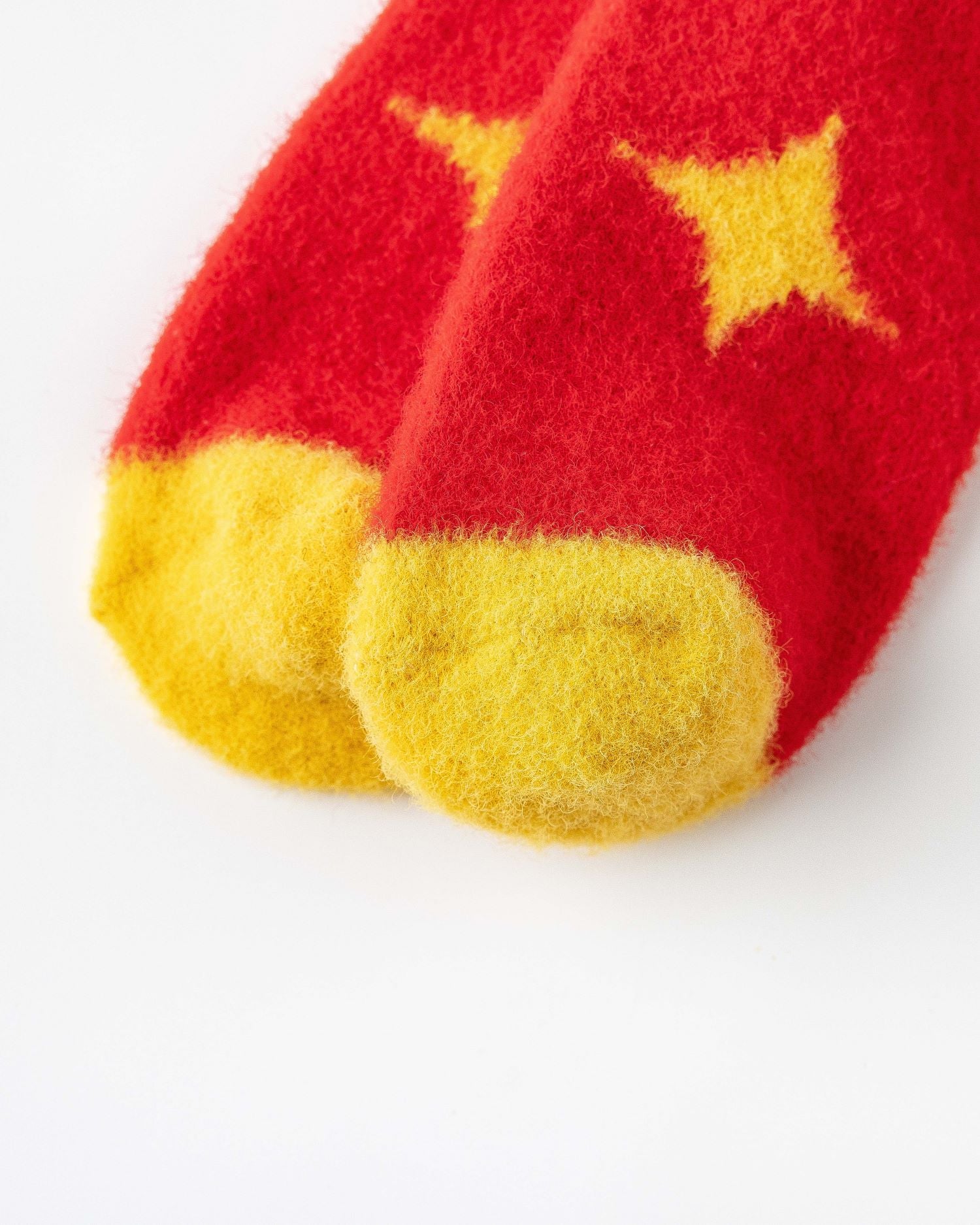 New Year Galloping Success Horse Zodiac Red Socks Combed Cotton Crew