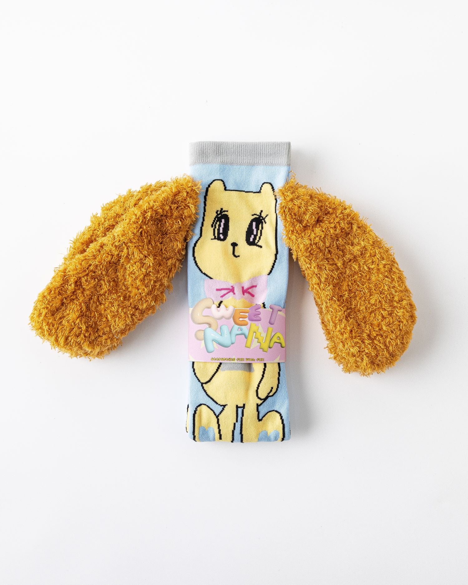 Party Exaggerated Puppy Knee High Socks 3D Fluffy Big Ears Cute Dog - SWEET NANA
