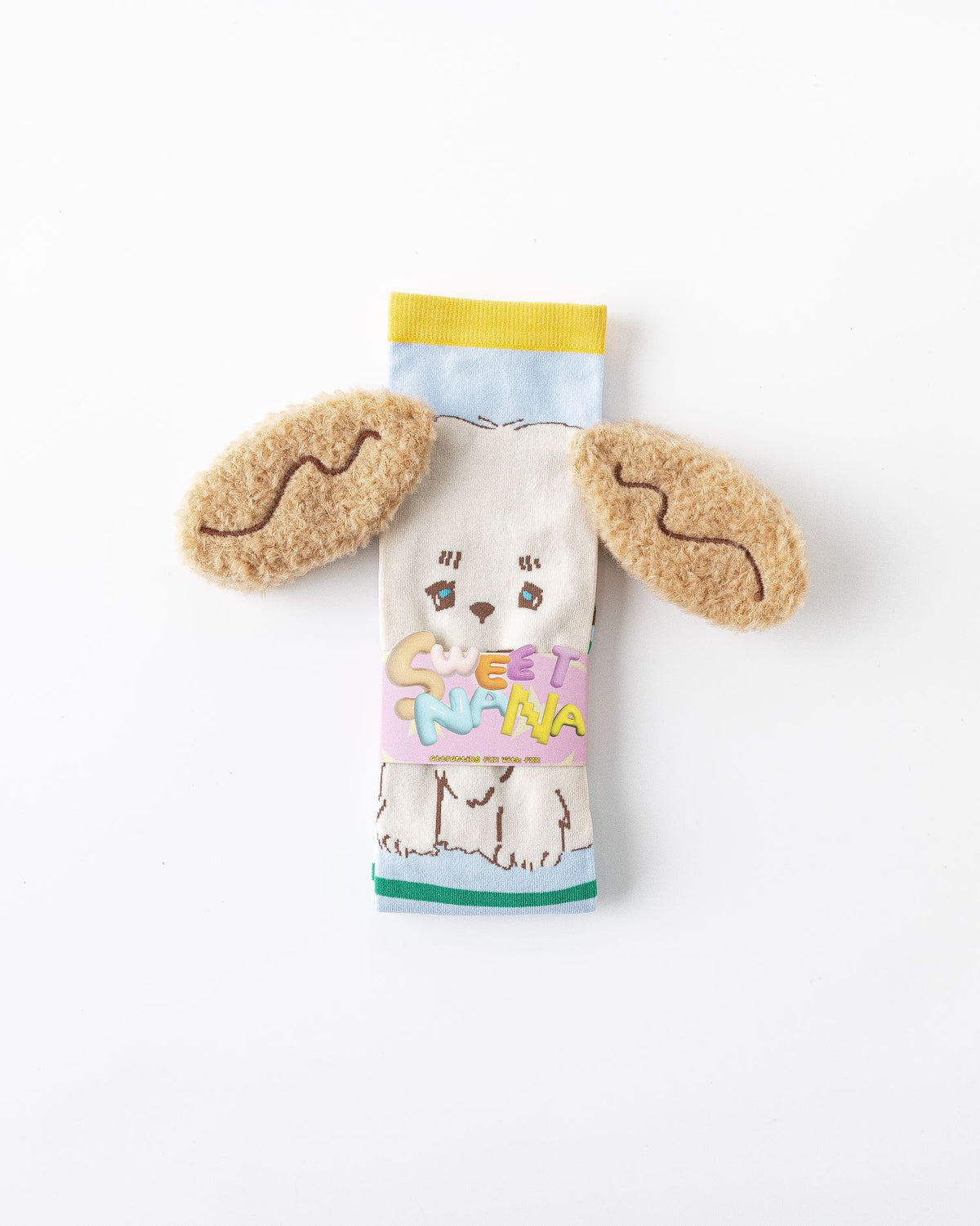 Party Exaggerated Puppy Knee High Socks 3D Fluffy Ears Cute Dog Fun