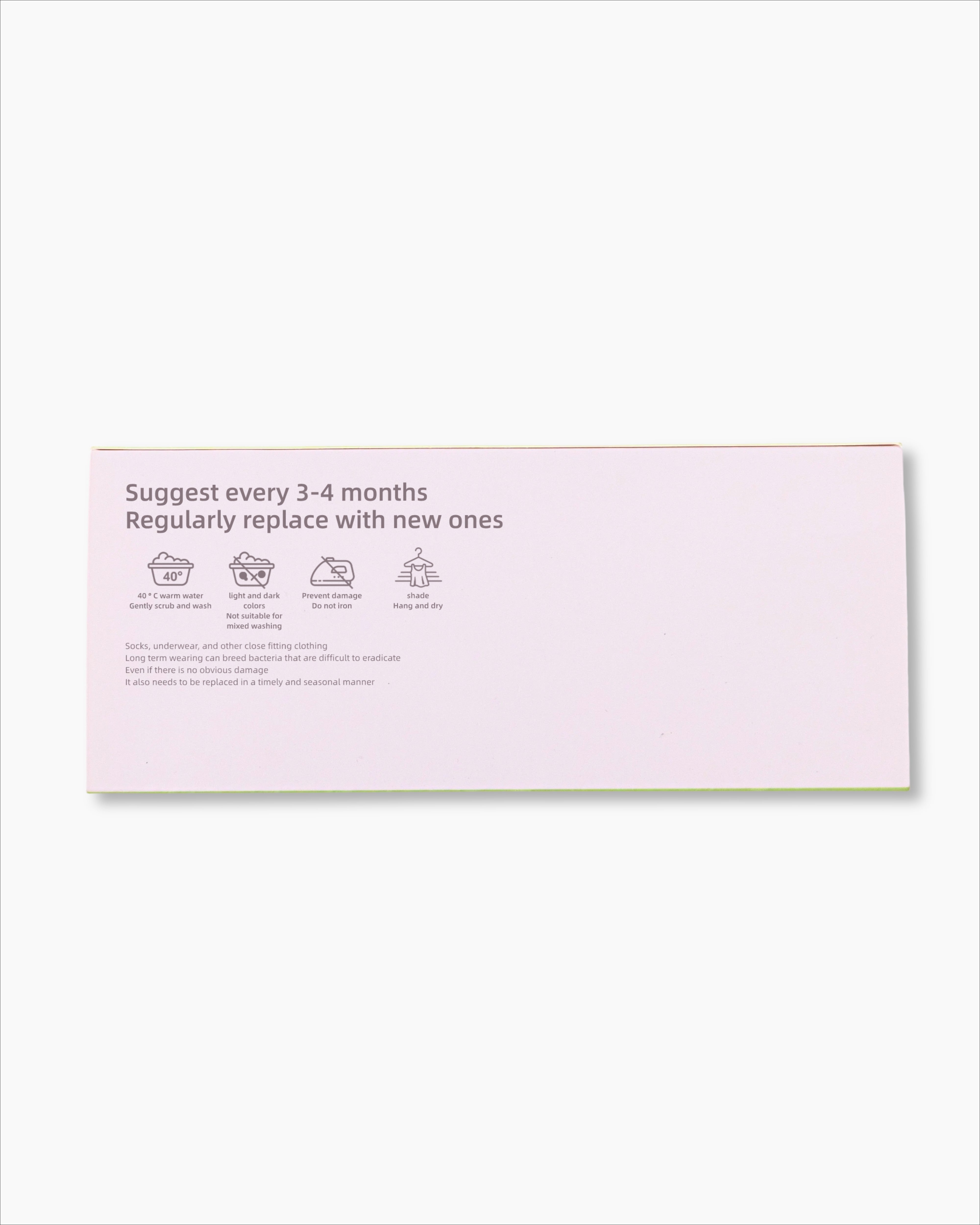 Pastel Cherry Blossom Illustrated Gift Box for Socks Packaging Secondary image