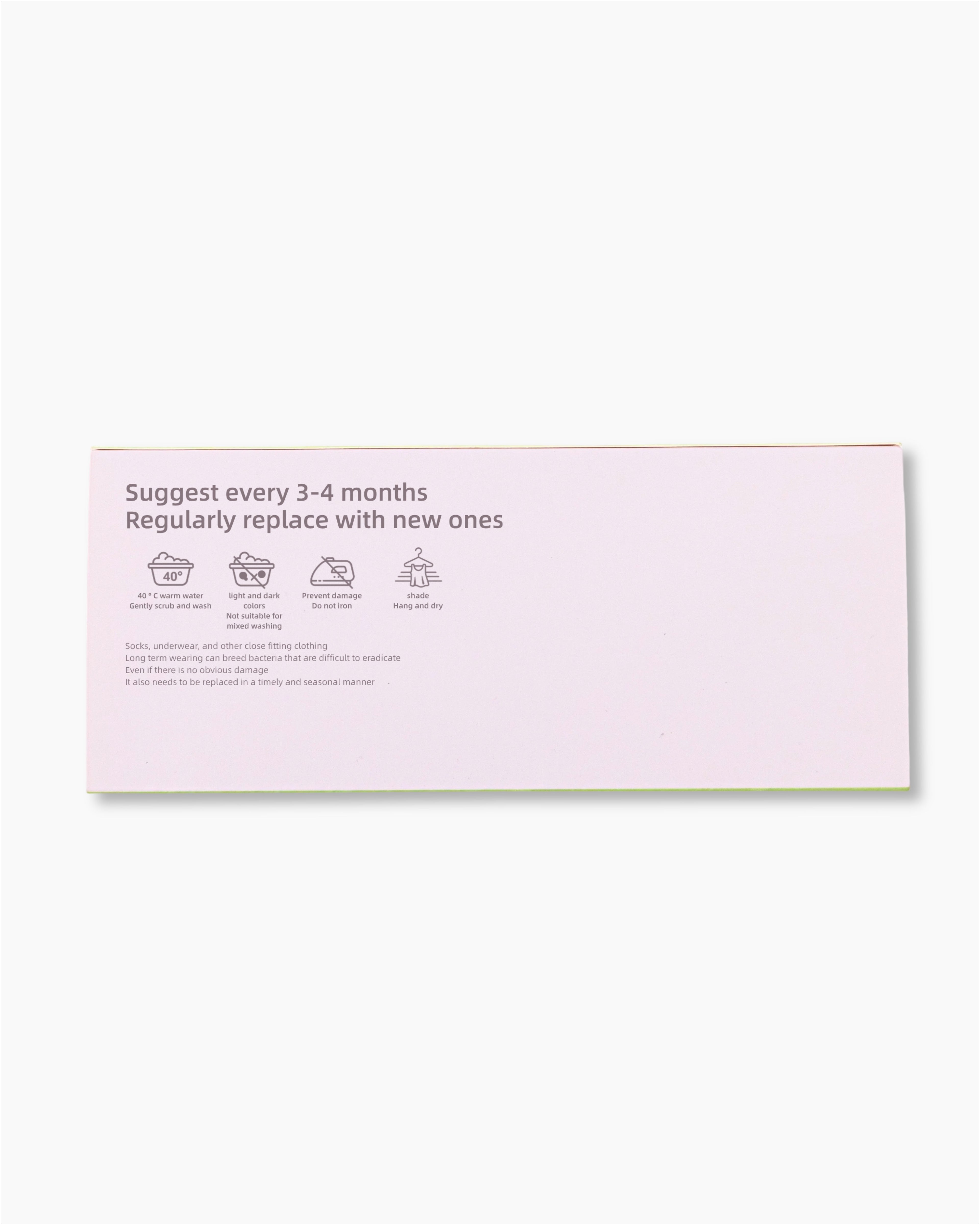 Pastel Cherry Blossom Illustrated Gift Box for Socks Packaging - SWEET NANA