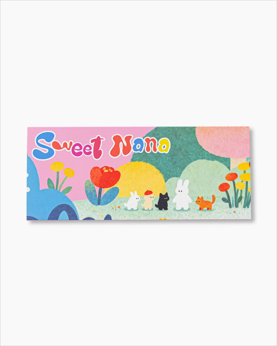 Playful Illustrated Gift Box for Socks Packaging - SWEET NANA