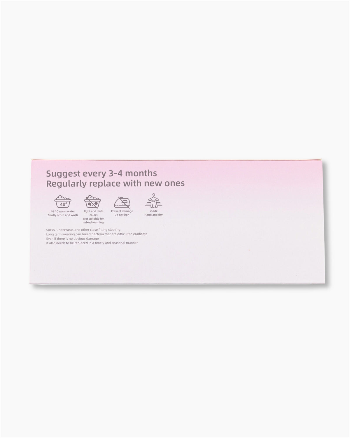 Soft Pink Cherry Blossom Illustrated Gift Box for Socks Packaging