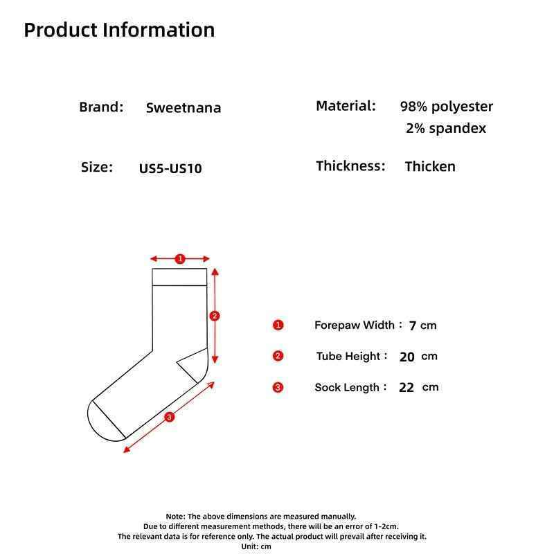 Sweetnana 3-Pack Cozy Crew Socks for Women - Birthday Party Series Cute & Colorful Fuzzy Socks - Perfect for Lounge Wear, Winter Stockings & Fun Occasions