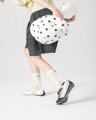 Sweetnana ギフトボックスセット レディースファッション 春夏用おしゃれソックス 通気性のある薄手コットンソックス