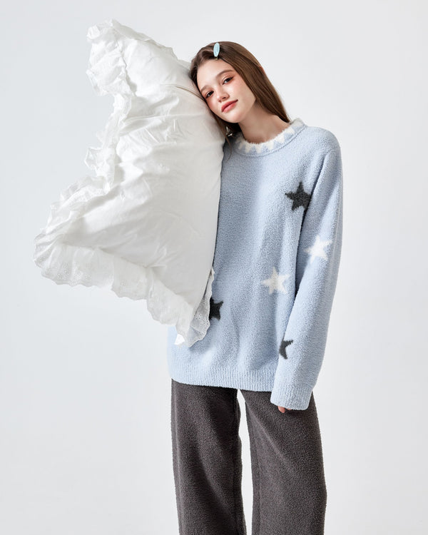 Starry Cloud Plush Winter Lounge Set
