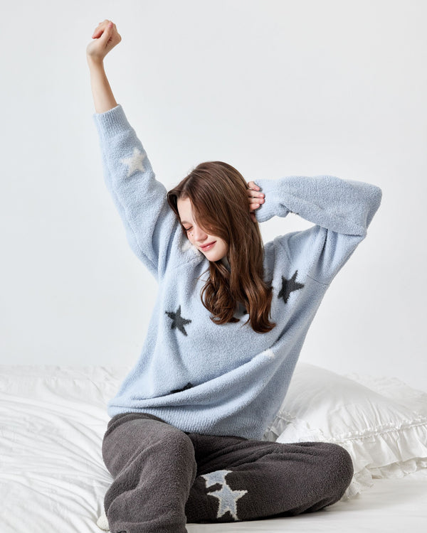 Starry Cloud Plush Winter Lounge Set