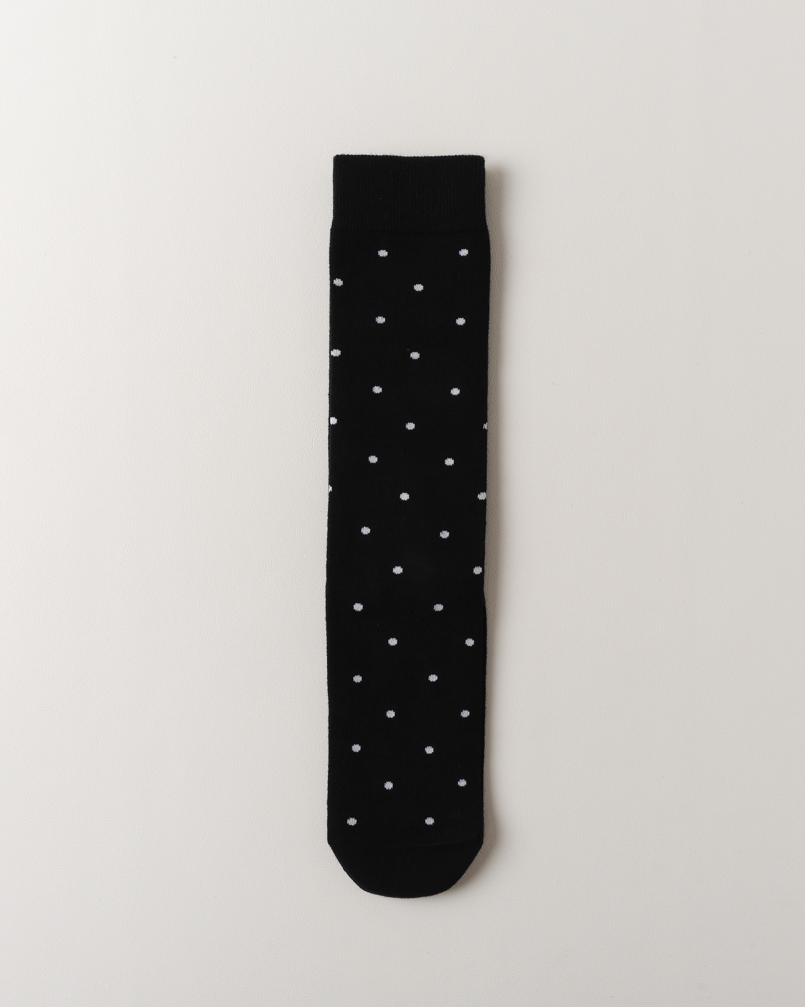Women Combed Cotton Straight Polka Dot Socks Soft Bold Fit - SWEET NANA