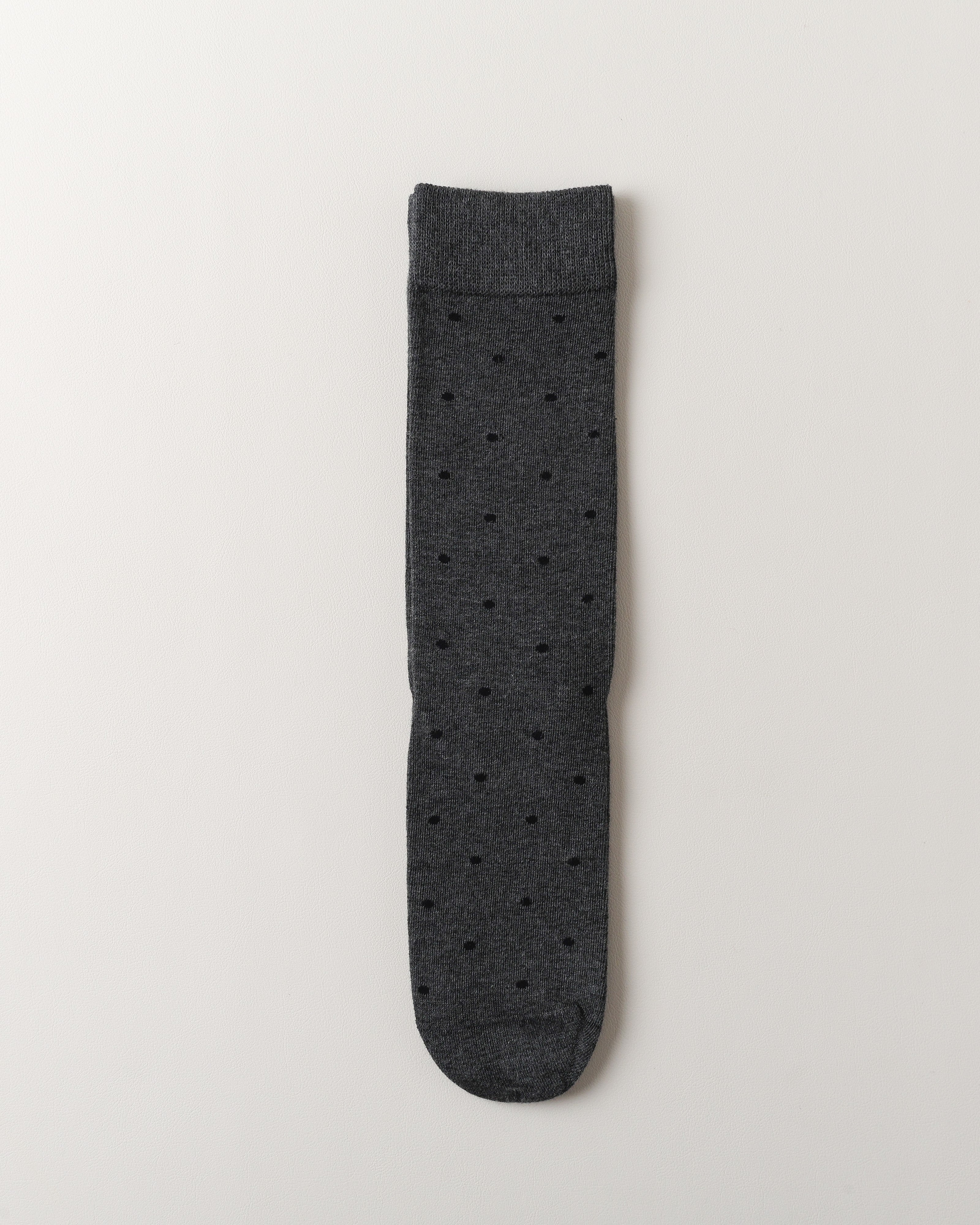 Women Combed Cotton Straight Polka Dot Socks Soft Bold Fit