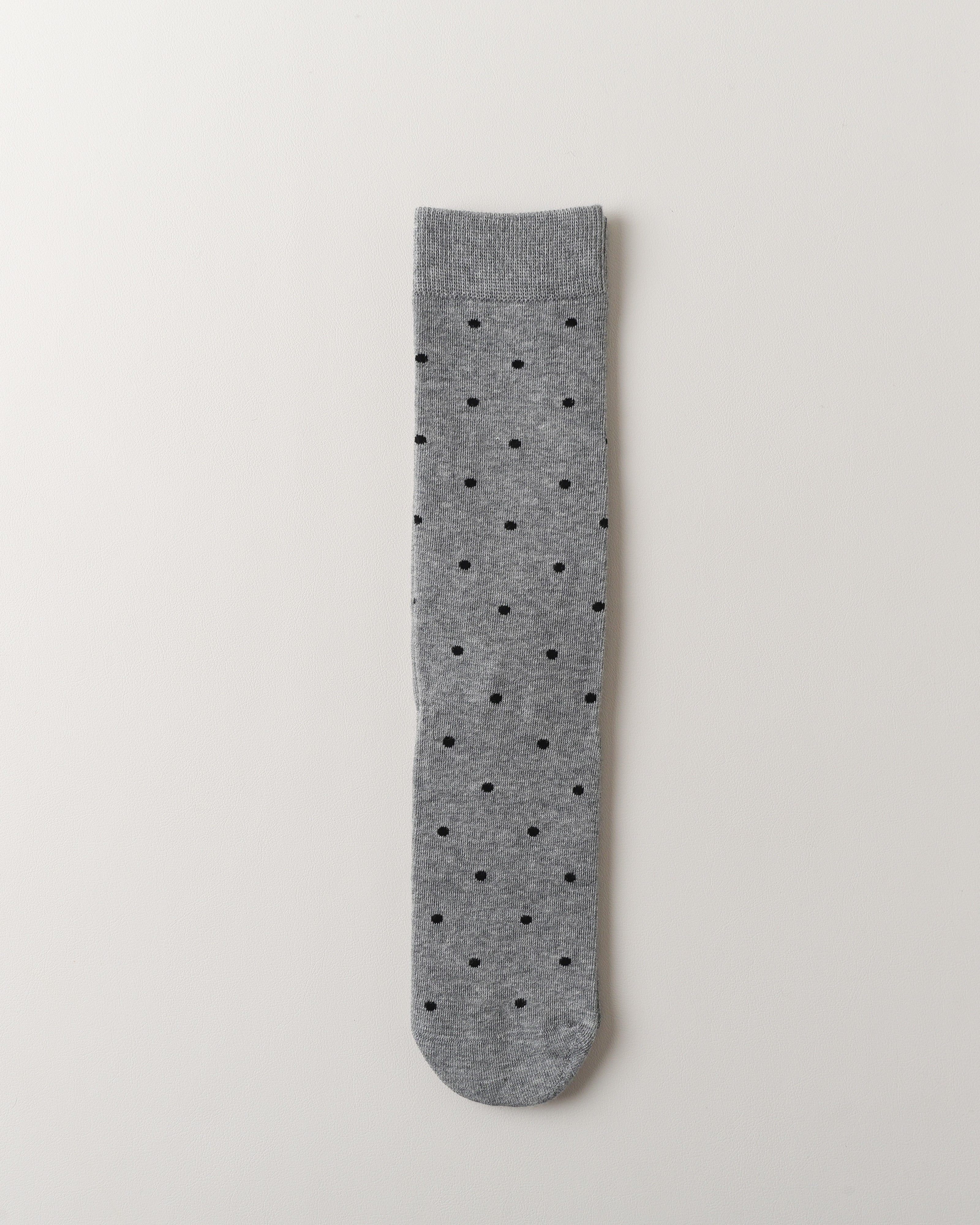 Women Combed Cotton Straight Polka Dot Socks Soft Bold Fit