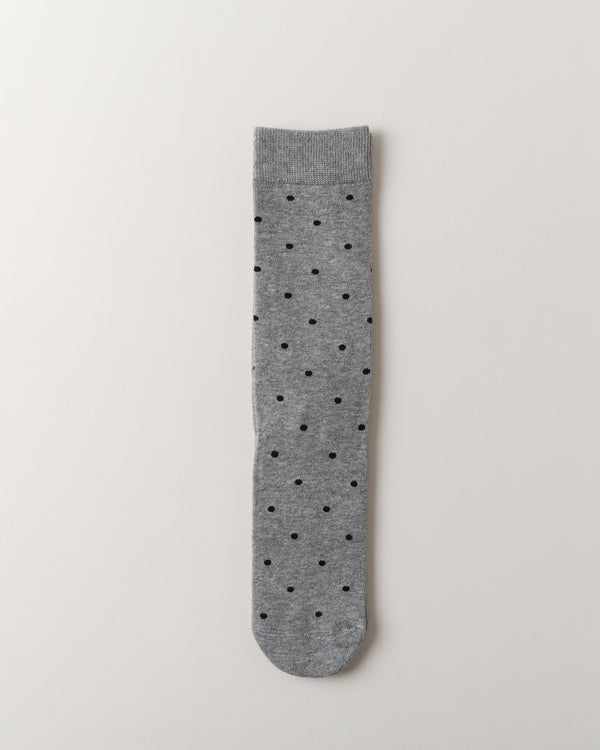 Women Combed Cotton Straight Polka Dot Socks Soft Bold Fit - SWEET NANA