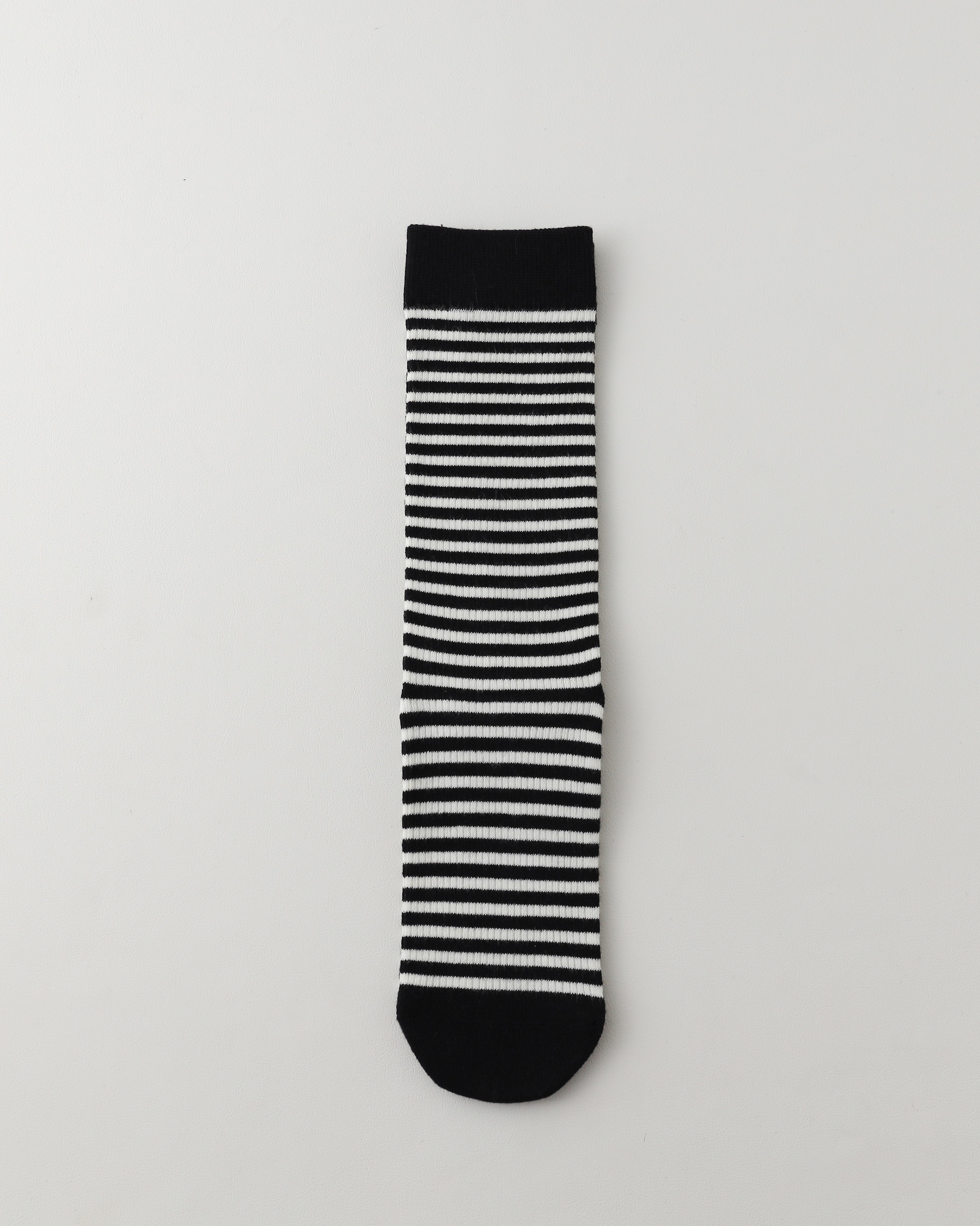 Women Combed Cotton Straight Stripe Socks Soft Bold Fit