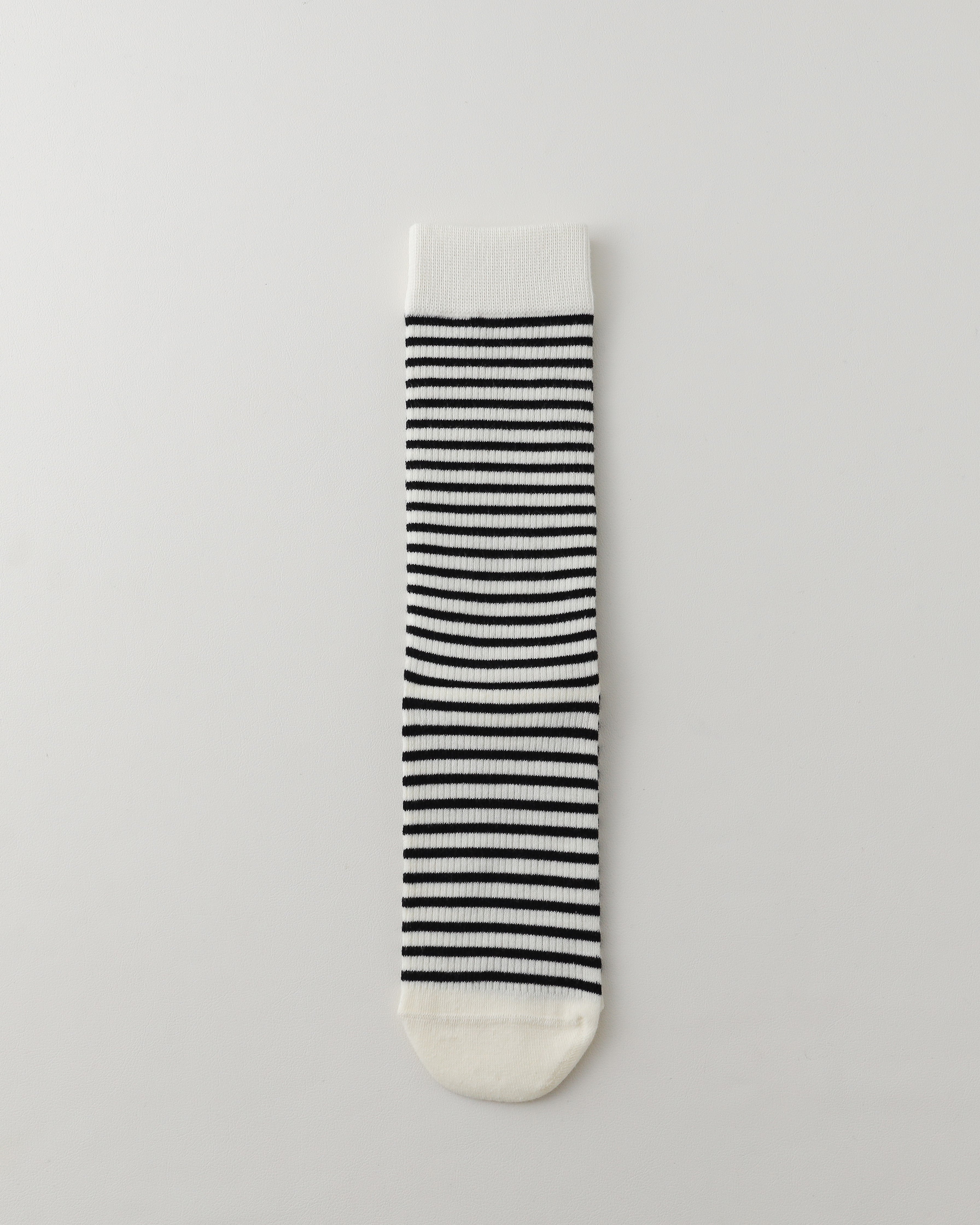 Women Combed Cotton Straight Stripe Socks Soft Bold Fit