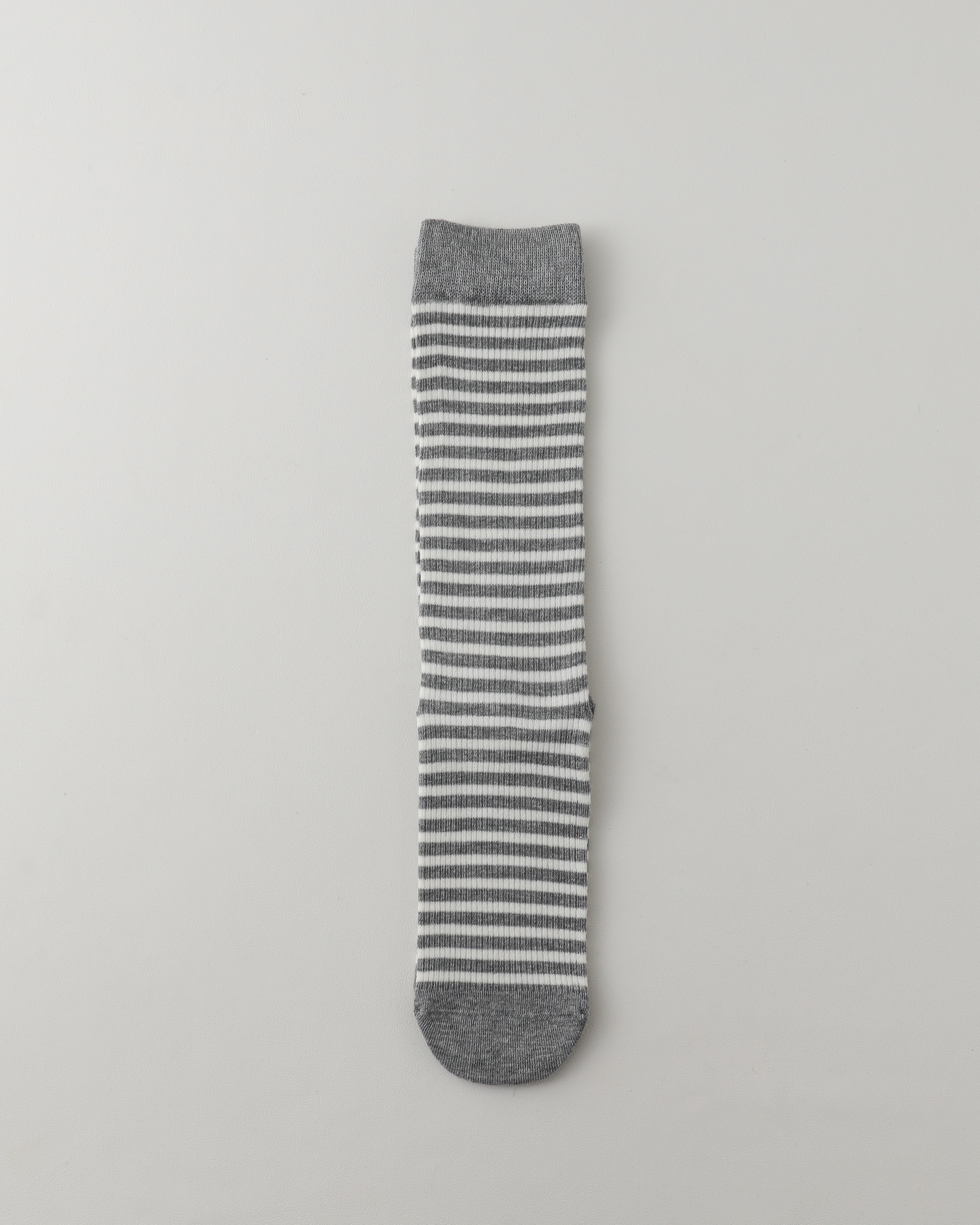 Women Combed Cotton Straight Stripe Socks Soft Bold Fit