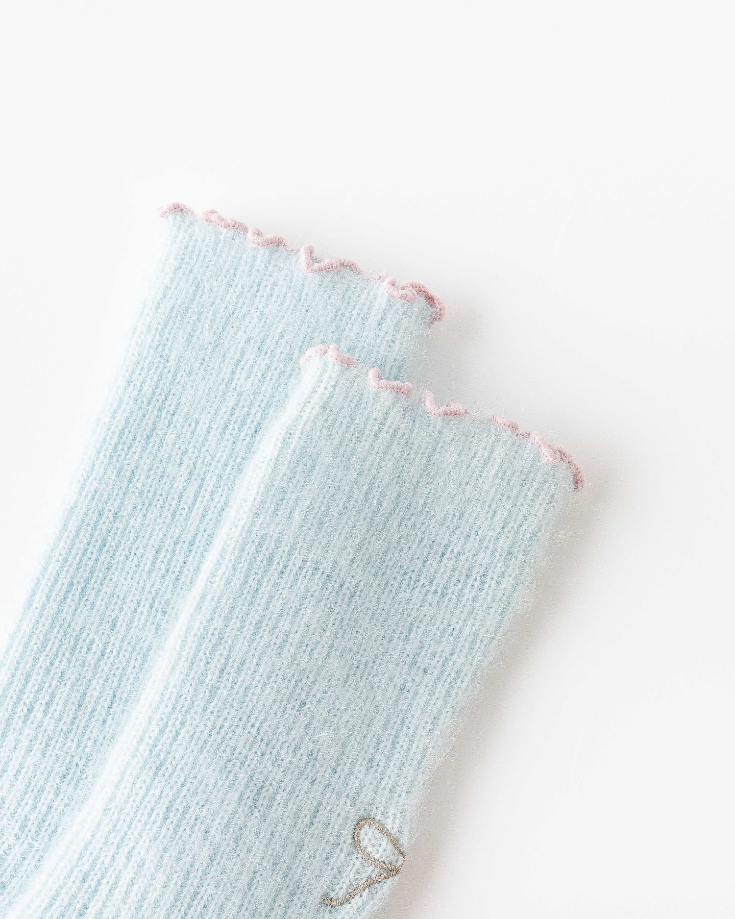 Women Crew Socks Bowknot Series Soft Ice Cream Color Cozy Casual Socks