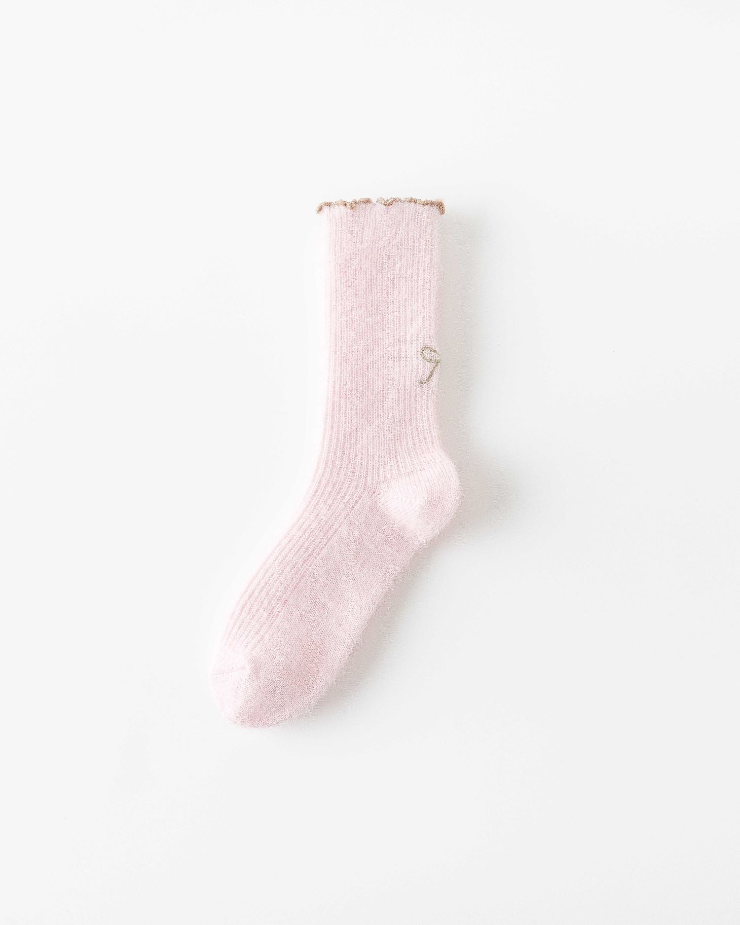 Women Crew Socks Bowknot Series Soft Ice Cream Color Cozy Casual Socks