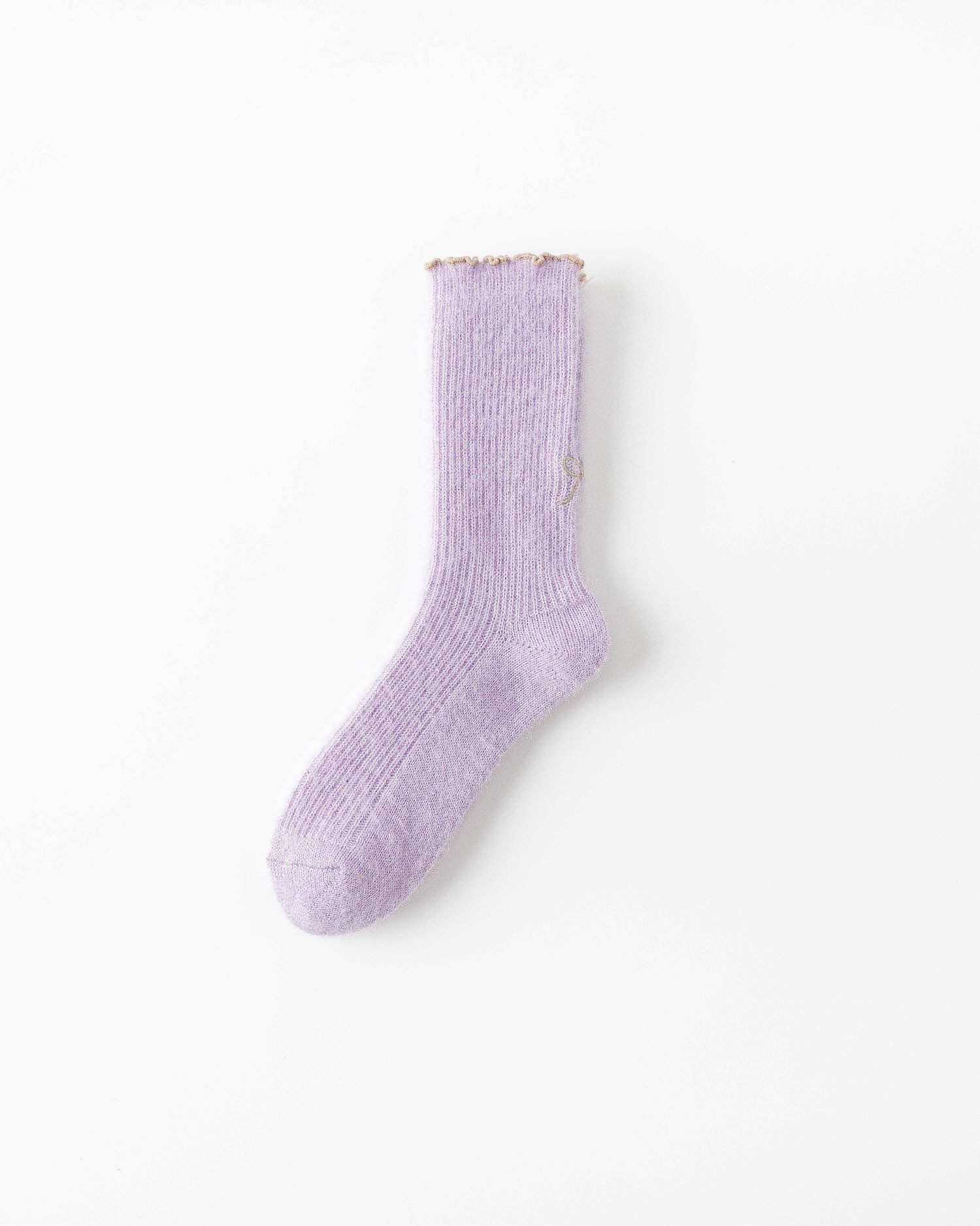 Women Crew Socks Bowknot Series Soft Ice Cream Color Cozy Casual Socks