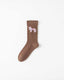 Women Crew Socks Bowtie Dog Series Cotton Cute Embroidery Casual - SWEET NANA