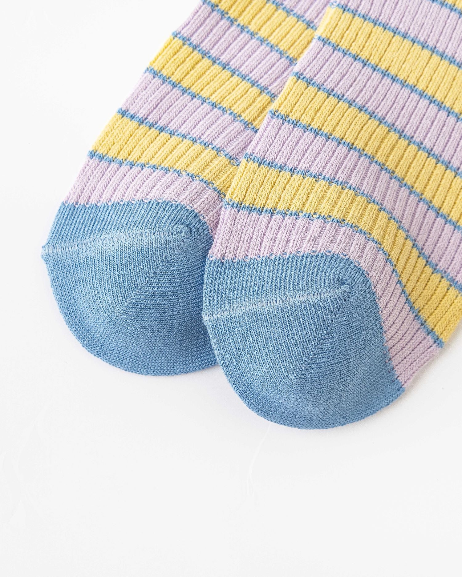 Women Crew Socks Classic Stripes Series Soft Breathable Casual Wear