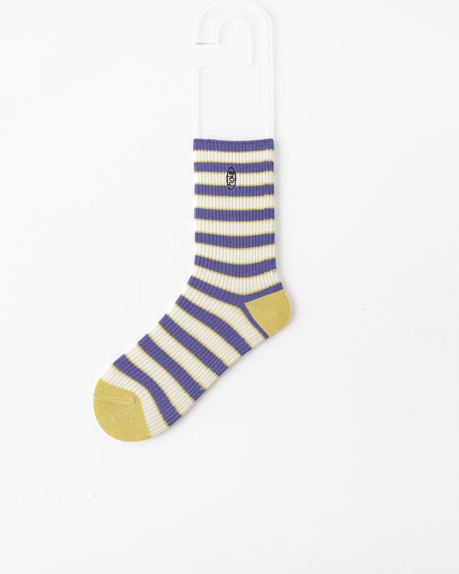 Women Crew Socks Classic Stripes Series Soft Breathable Casual Wear