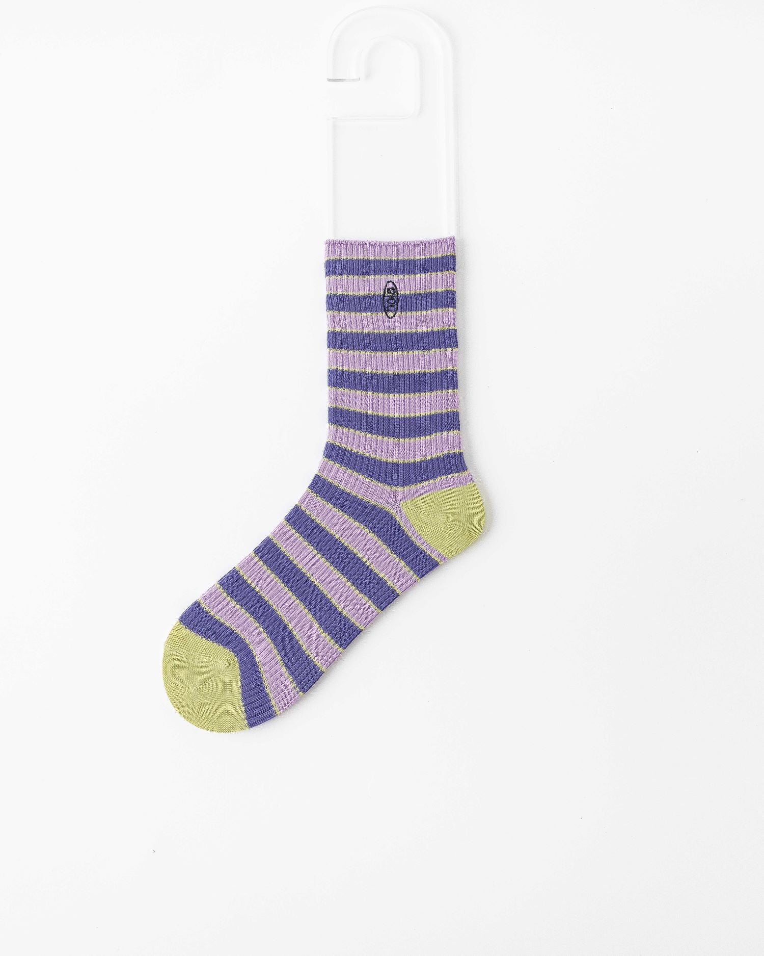 Women Crew Socks Classic Stripes Series Soft Breathable Casual Wear
