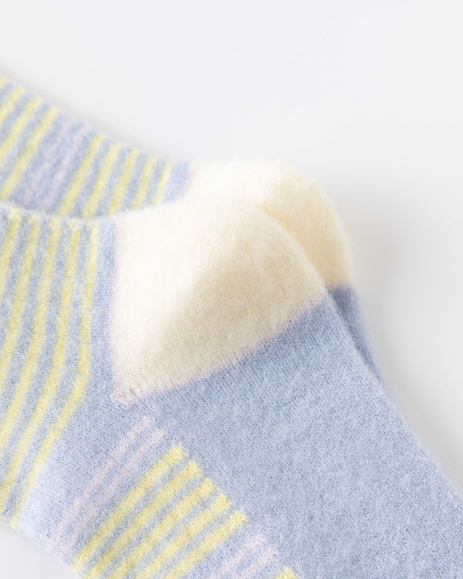 Women Crew Socks Embroidery Bear Series Fuzzy Warm Cozy Indoor Non Slip Socks