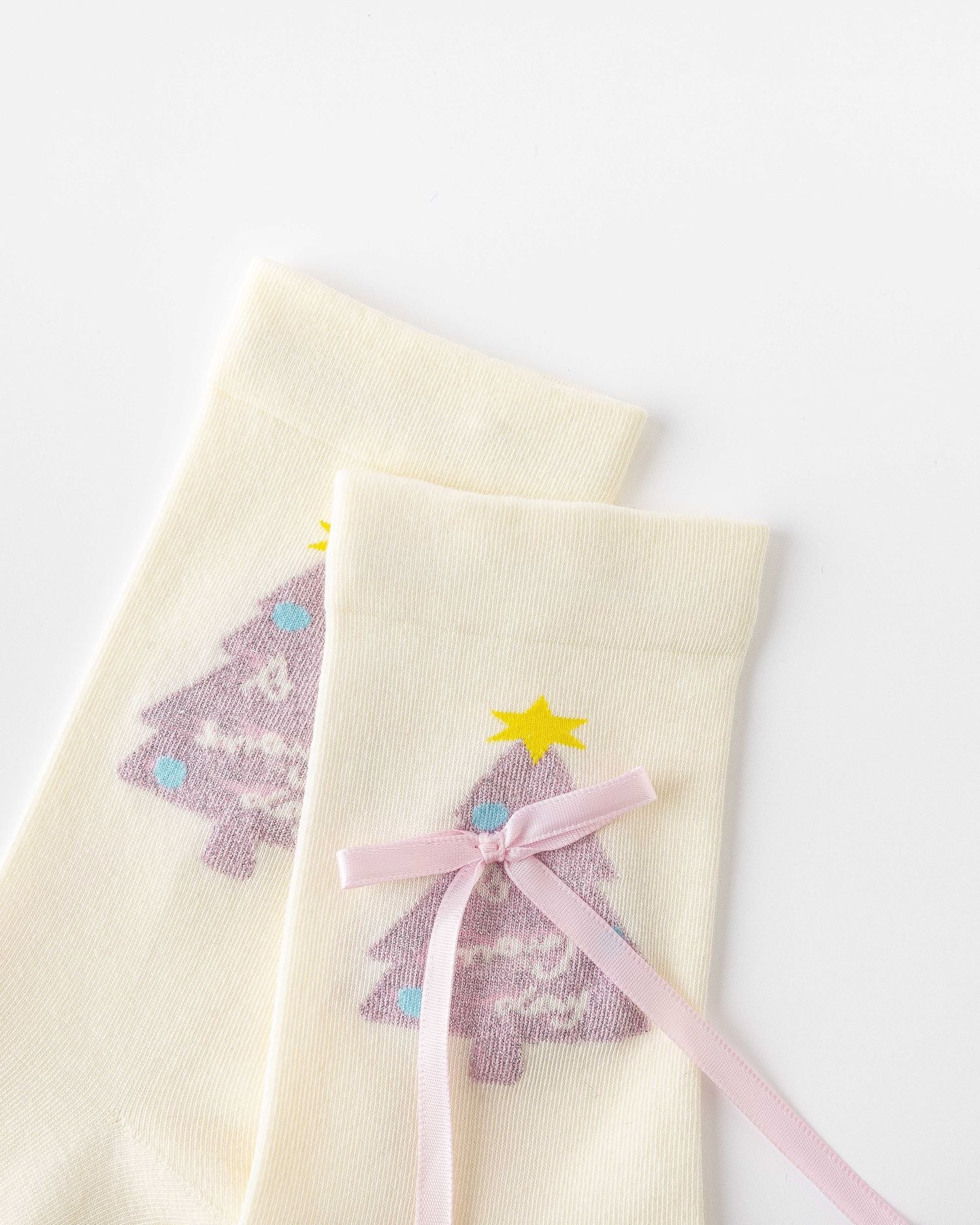 여성 크루 양말 글리터 선물 시리즈 면 귀여운 자카드 캐주얼 양말