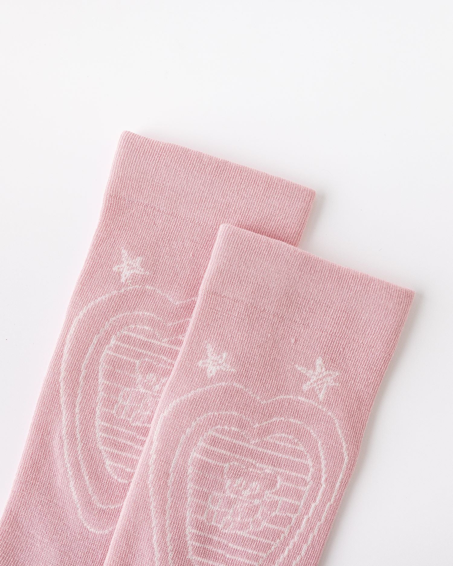 女款中筒襪子亮片線條系列棉質柔軟舒適休閒襪子