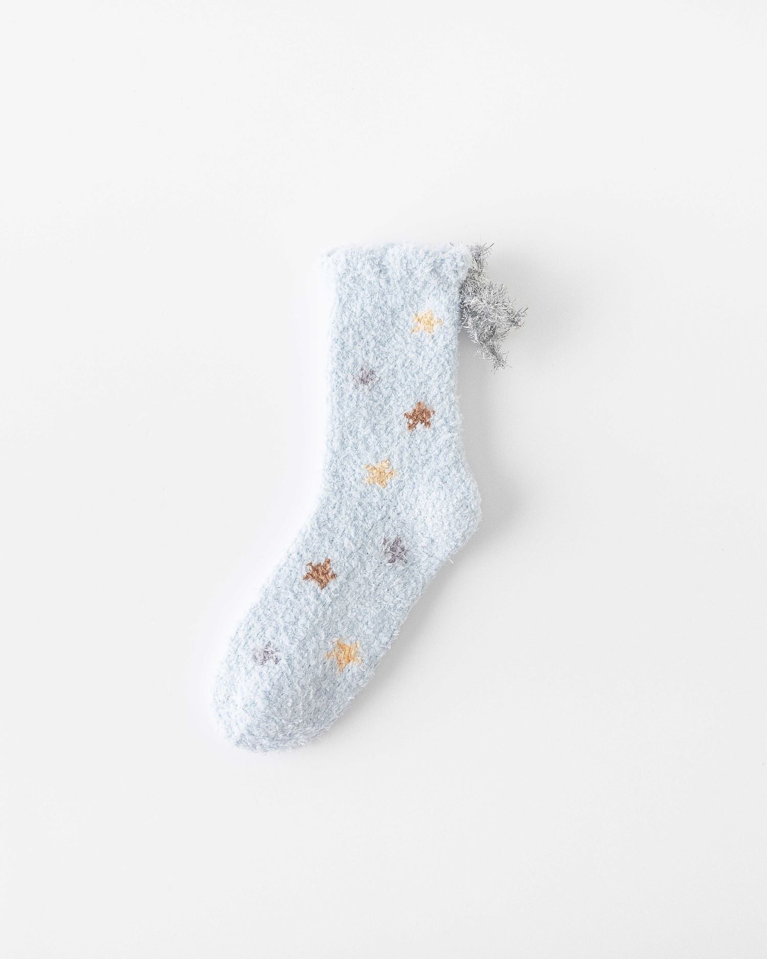 여성 크루 양말 하우스 시리즈 보송보송하고 따뜻하며 포근한 실내용 미끄럼 방지 양말