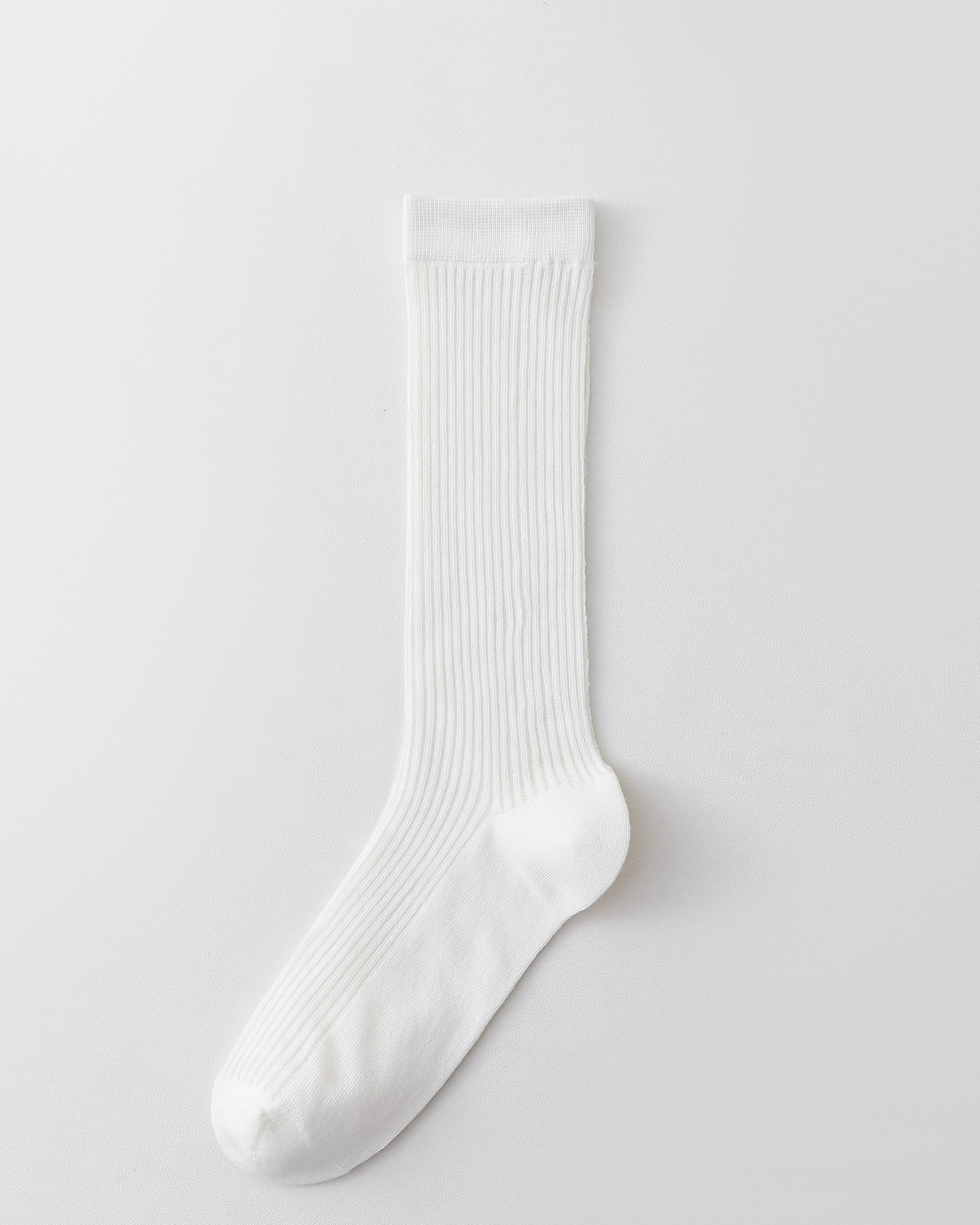 女款中筒襪子直條紋毛圈芭蕾時尚舒適